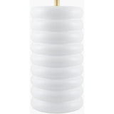 Modern European furniture - Glazed Ceramic Table Lamp - www.oroa.com