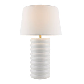 Modern European furniture - Glazed Ceramic Table Lamp - www.oroa.com