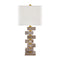 Modern European furniture - Organic Marble Stacked Table Lamp - www.oroa.com