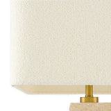 Modern European furniture - Organic Marble Stacked Table Lamp - www.oroa.com