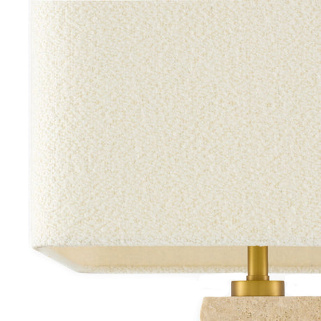 Modern European furniture - Organic Marble Stacked Table Lamp - www.oroa.com