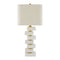Modern European furniture - Organic Marble Stacked Table Lamp - www.oroa.com
