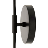 Modern European furniture - Curved Metal Rattan Wall Lamp - www.oroa.com