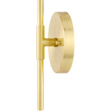 Modern European furniture - Curved Metal Rattan Wall Lamp - www.oroa.com