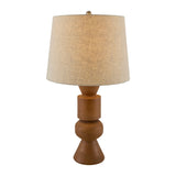 Modern European furniture - Brown Geometrical Accent Table Lamp - www.oroa.com