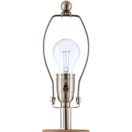 Modern European furniture - Brown Geometrical Accent Table Lamp - www.oroa.com