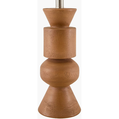 Modern European furniture - Brown Geometrical Accent Table Lamp - www.oroa.com