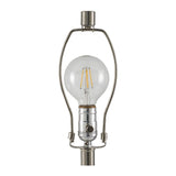 Modern European furniture - Silver Wrapped Marble Table Lamp - www.oroa.com