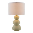 Modern European furniture - White Linen Modern Table Lamp - www.oroa.com