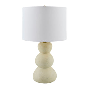   Modern European furniture - White Linen Modern Table Lamp - www.oroa.com | Oroa.com