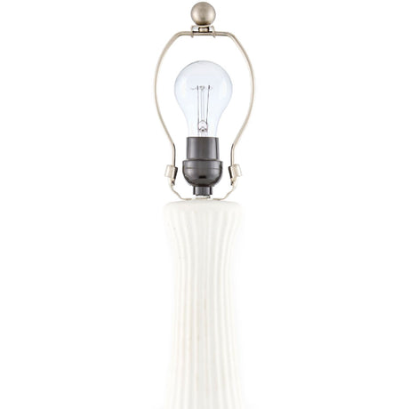 Modern European furniture - White Concrete Linen Table Lamp - www.oroa.com