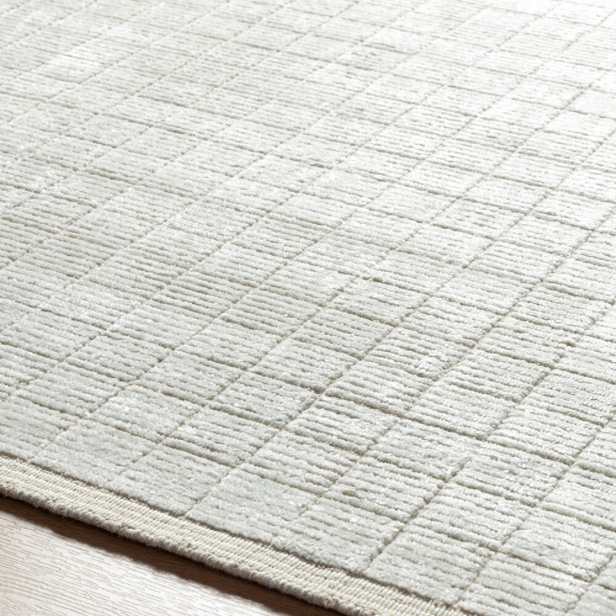   Modern furniture - Hand-Loomed Square Pattern Carpet - www.oroa.com | Oroa.com