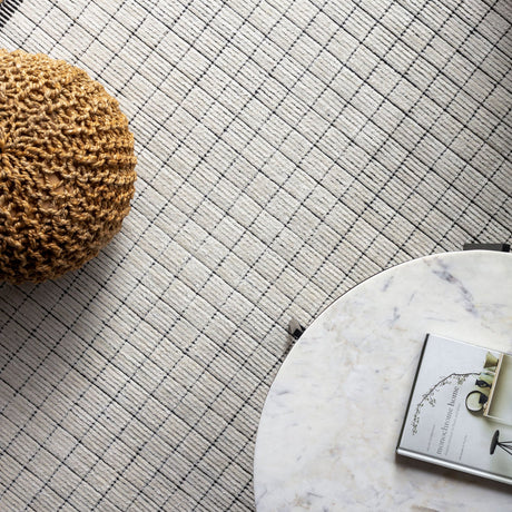 Modern furniture - Hand-Loomed Square Pattern Table Runner - www.oroa.com