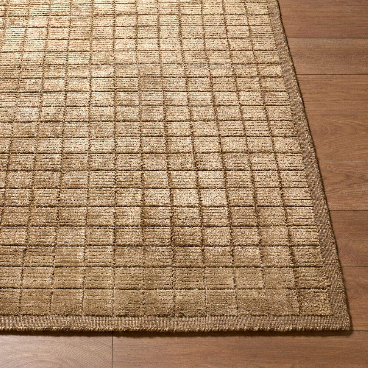   Modern furniture - Hand-Loomed Square Pattern Carpet - www.oroa.com | Oroa.com