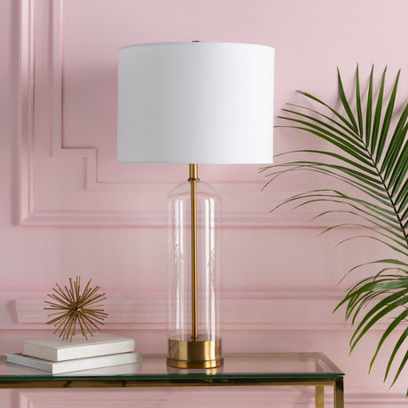 Modern European furniture - Clear Glass Body Table Lamp - www.oroa.com