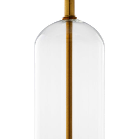 Modern European furniture - Clear Glass Body Table Lamp - www.oroa.com
