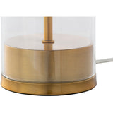 Modern European furniture - Clear Glass Body Table Lamp - www.oroa.com