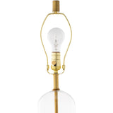 Modern European furniture - Clear Glass Body Table Lamp - www.oroa.com