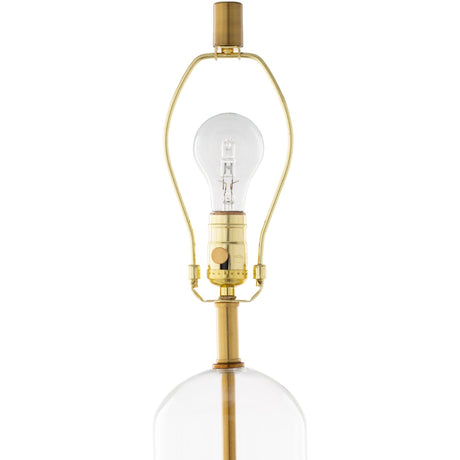 Modern European furniture - Clear Glass Body Table Lamp - www.oroa.com