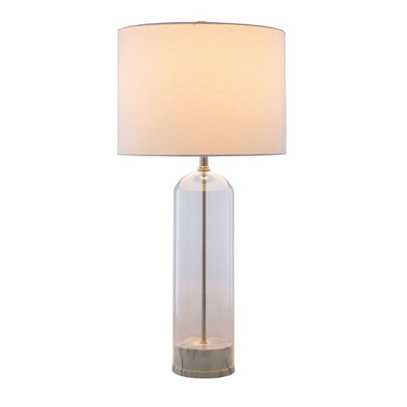 Modern European furniture - Clear Glass Body Table Lamp - www.oroa.com