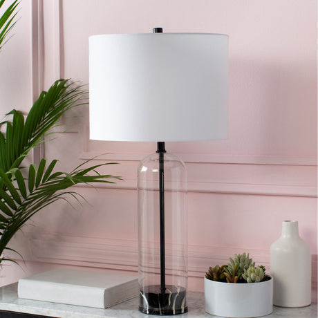 Modern European furniture - Clear Glass Body Table Lamp - www.oroa.com