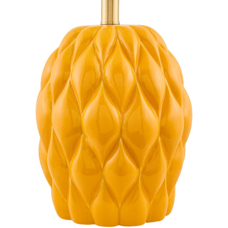 Modern European furniture - Reliefed Ceramic Accent Table Lamp - www.oroa.com