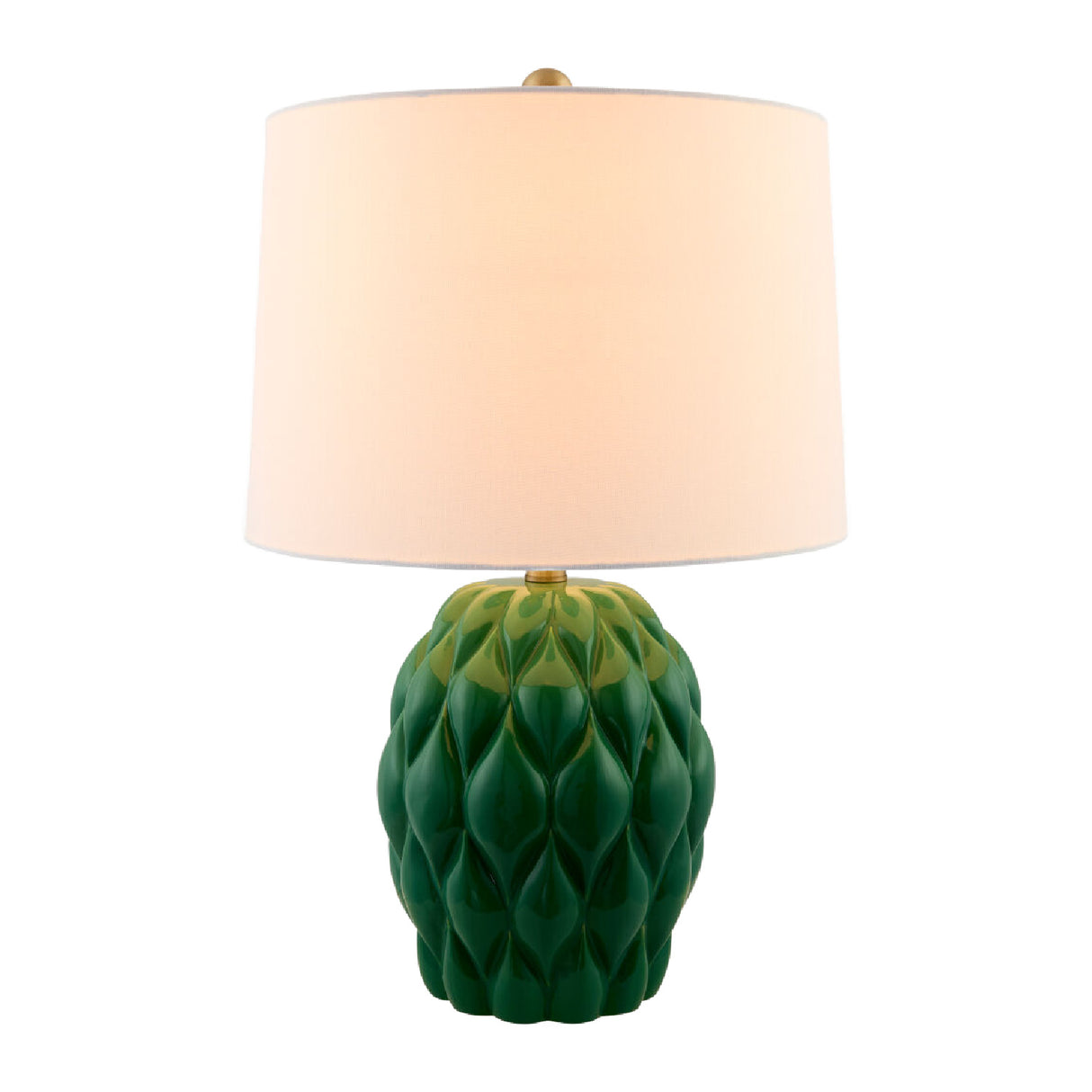   Reliefed Ceramic Accent Table Lamp | Oroa.com