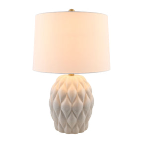 Modern European furniture - Reliefed Ceramic Accent Table Lamp - www.oroa.com