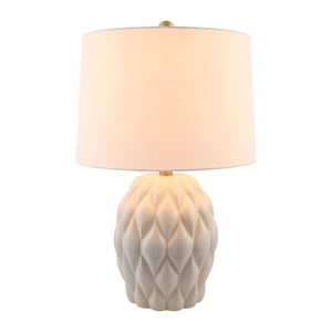   Reliefed Ceramic Accent Table Lamp | Oroa.com