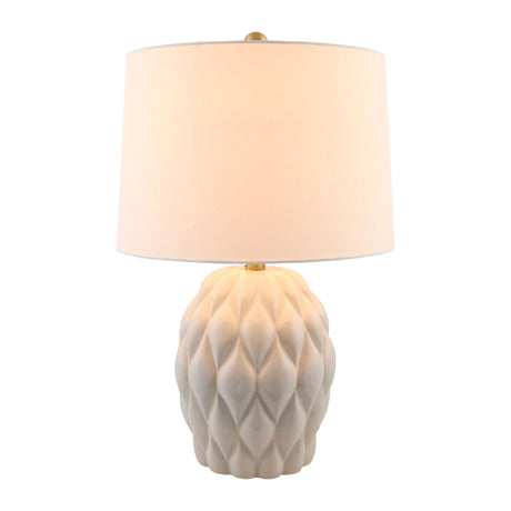   Reliefed Ceramic Accent Table Lamp | Oroa.com