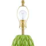 Modern European furniture - Reliefed Ceramic Accent Table Lamp - www.oroa.com