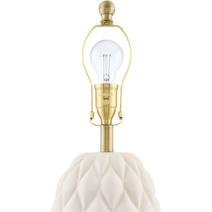   Reliefed Ceramic Accent Table Lamp | Oroa.com