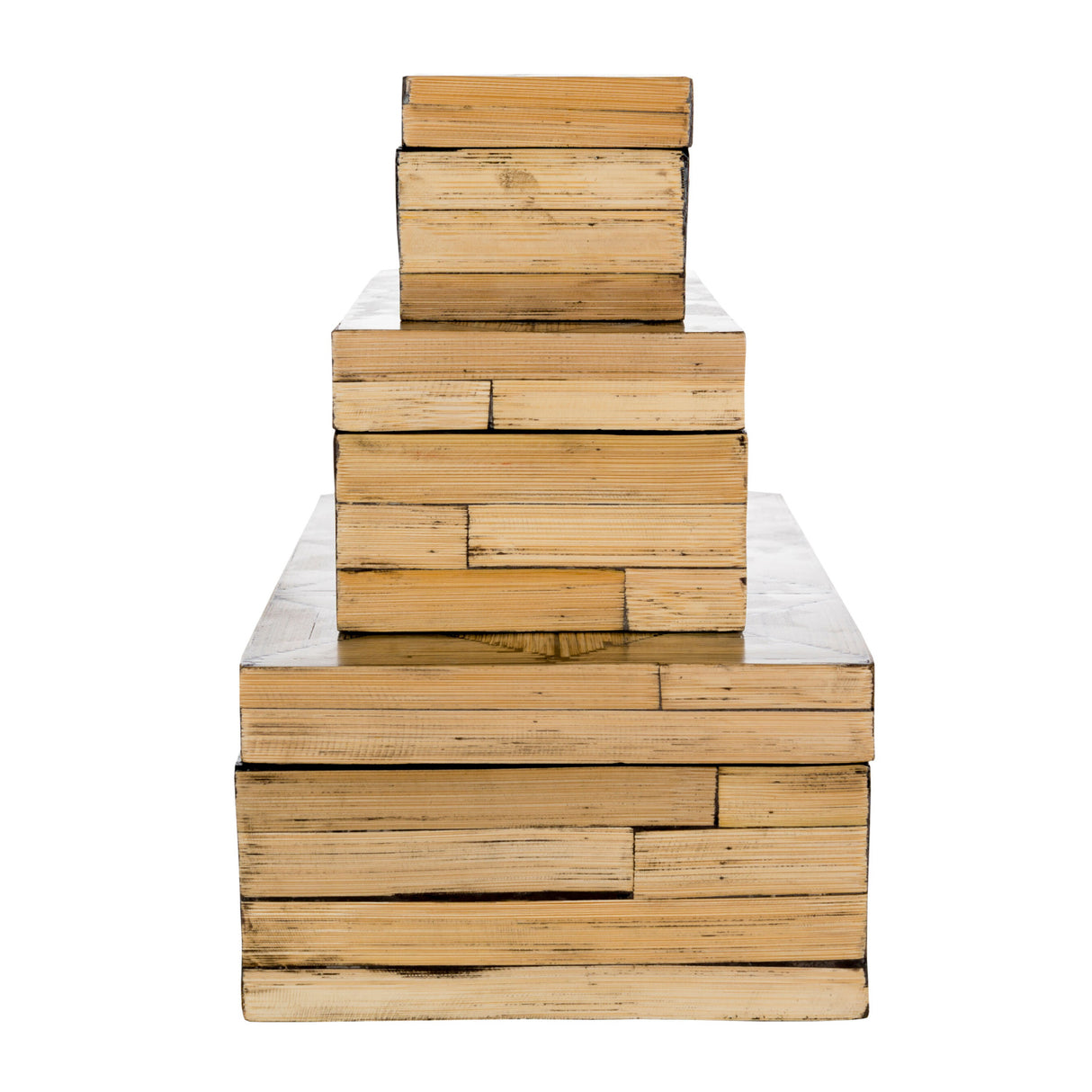   Modern European furniture - Natural Bamboo Garden Box Set (3) - www.oroa.com | Oroa.com