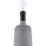 Modern European furniture - White Cotton Concrete Table Lamp - www.oroa.com