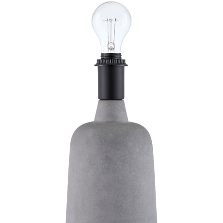 Modern European furniture - White Cotton Concrete Table Lamp - www.oroa.com