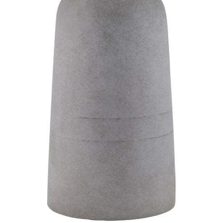 Modern European furniture - White Cotton Concrete Table Lamp - www.oroa.com