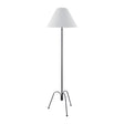 Modern European furniture - White Empire Shade Floor Lamp - www.oroa.com