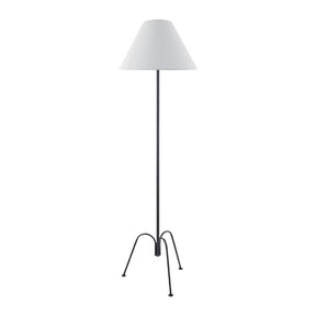 Modern European furniture - White Empire Shade Floor Lamp - www.oroa.com