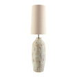Modern European furniture - Painted Cream Cement Floor Lamp - www.oroa.com