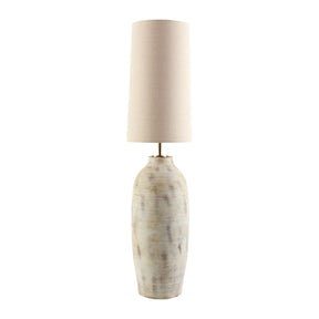 Modern European furniture - Painted Cream Cement Floor Lamp - www.oroa.com