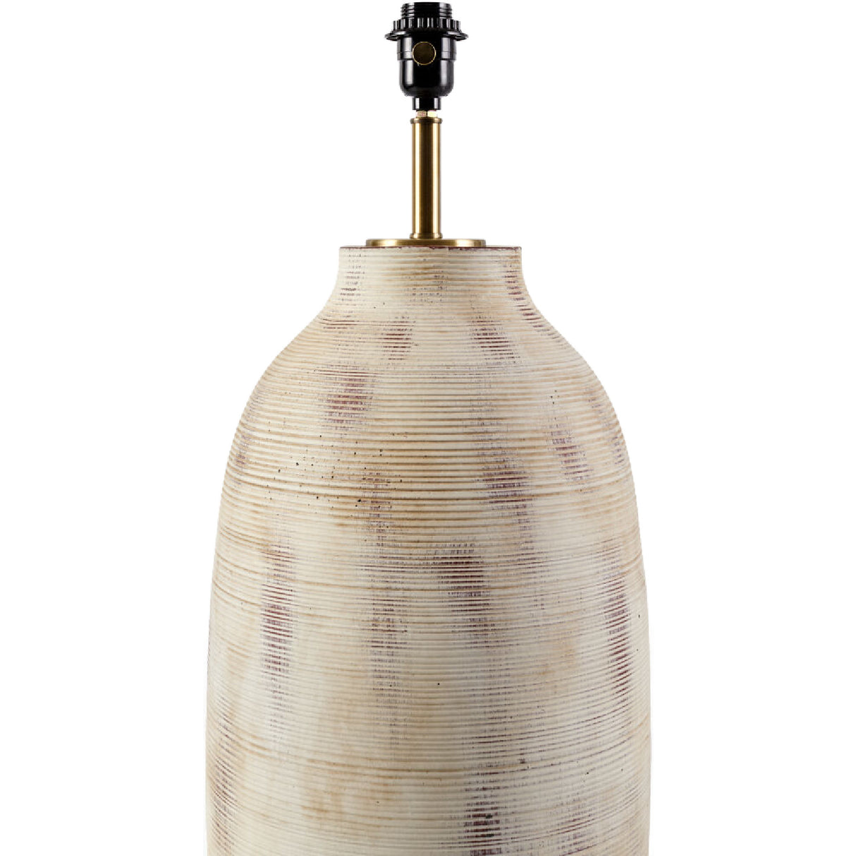  Painted Cream Cement Floor Lamp | Oroa.com
