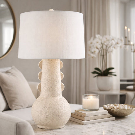 Modern European furniture -  Painted Base Table Lamp - www.oroa.com