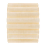 Modern European furniture -Scalloped Beige Linen Wall Lamp - www.oroa.com