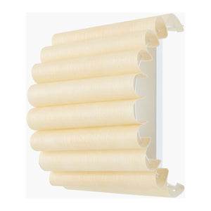   Modern European furniture -Scalloped Beige Linen Wall Lamp - www.oroa.com | Oroa.com