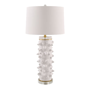   Spike Studded Ceramic Table Lamp | Oroa.com