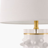 Modern European furniture - Spike Studded Ceramic Table Lamp - www.oroa.com