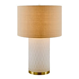 Modern European furniture - Glass Base Accent Table Lamp - www.oroa.com