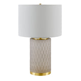 Modern European furniture - Glass Base Accent Table Lamp - www.oroa.com