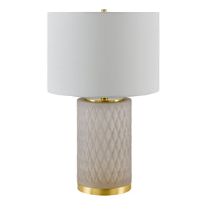   Glass Base Accent Table Lamp | Oroa.com