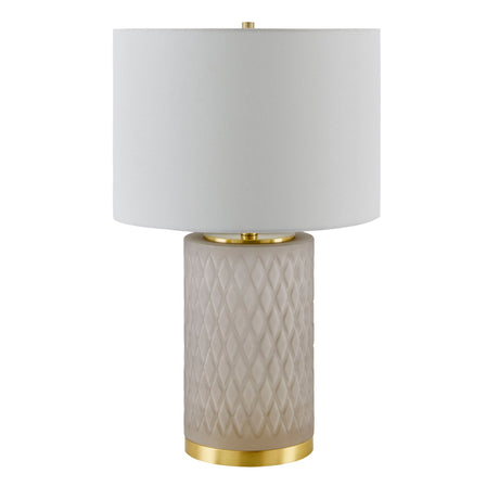 Modern European furniture - Glass Base Accent Table Lamp - www.oroa.com